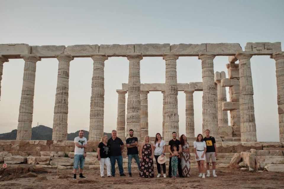 Athens: Cape Sounio Temple of Poseidon & Swimming Day Trip - Temple of Poseidon Exploration