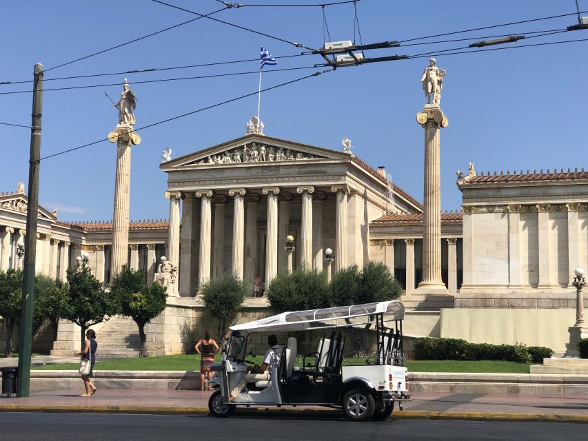 Athens From Piraeus: Private E-Tuk Tuk Half-Day Tour - Included Services and Amenities