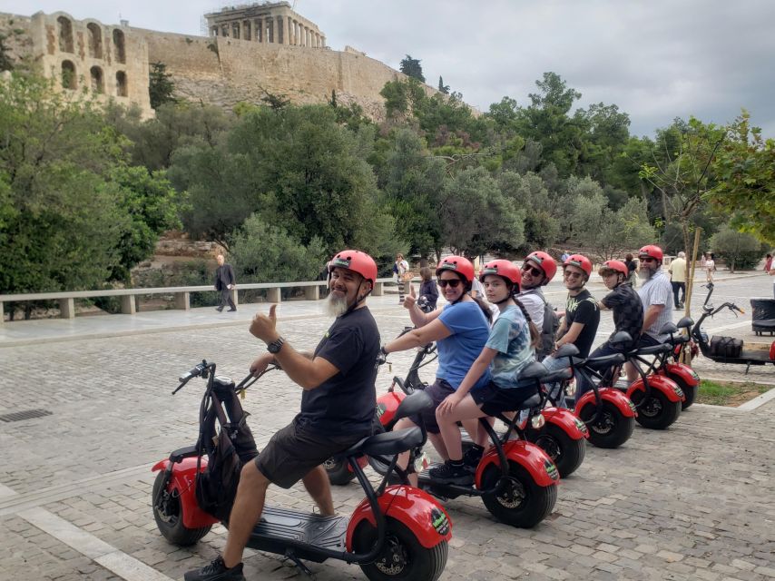 Athens: Guided E-Scooter Tour Around Acropolis - Included Tour Features