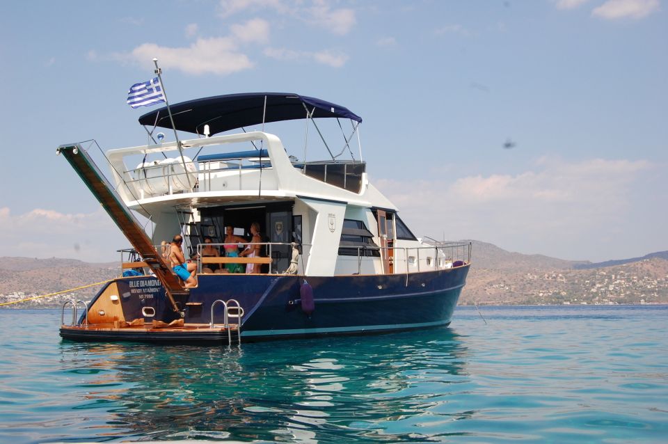 Athens: Private Cruise of Athens Riviera & Saronic Islands - Included Amenities