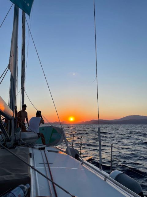 Athens: Private Sunset Sailing and Gastronomy Cruise - Onboard Activities