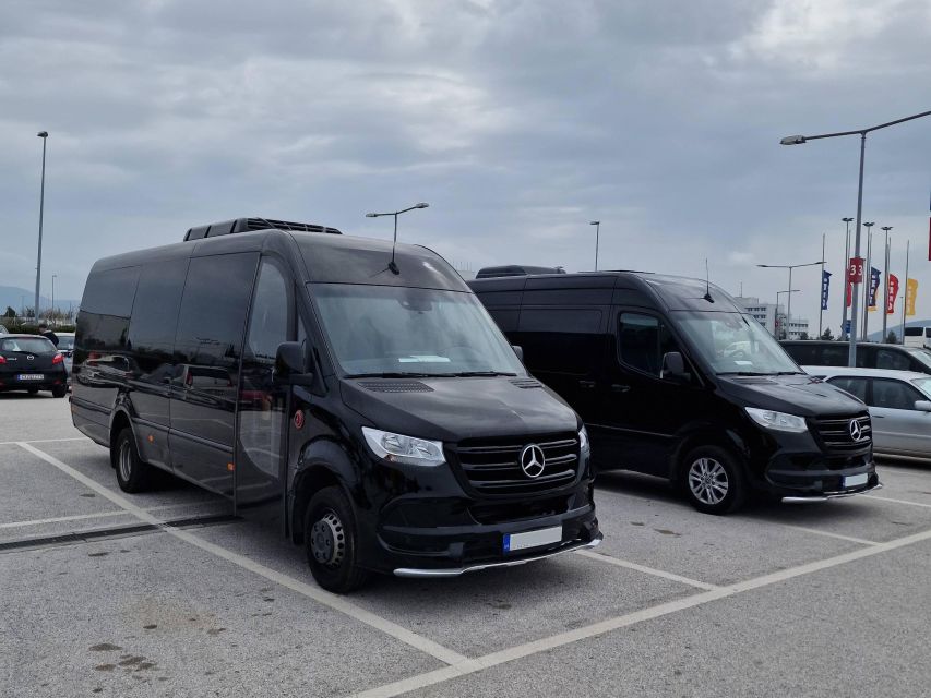 Athens to Kyllini Economy Transfer Van and Minibus - Pickup Experience