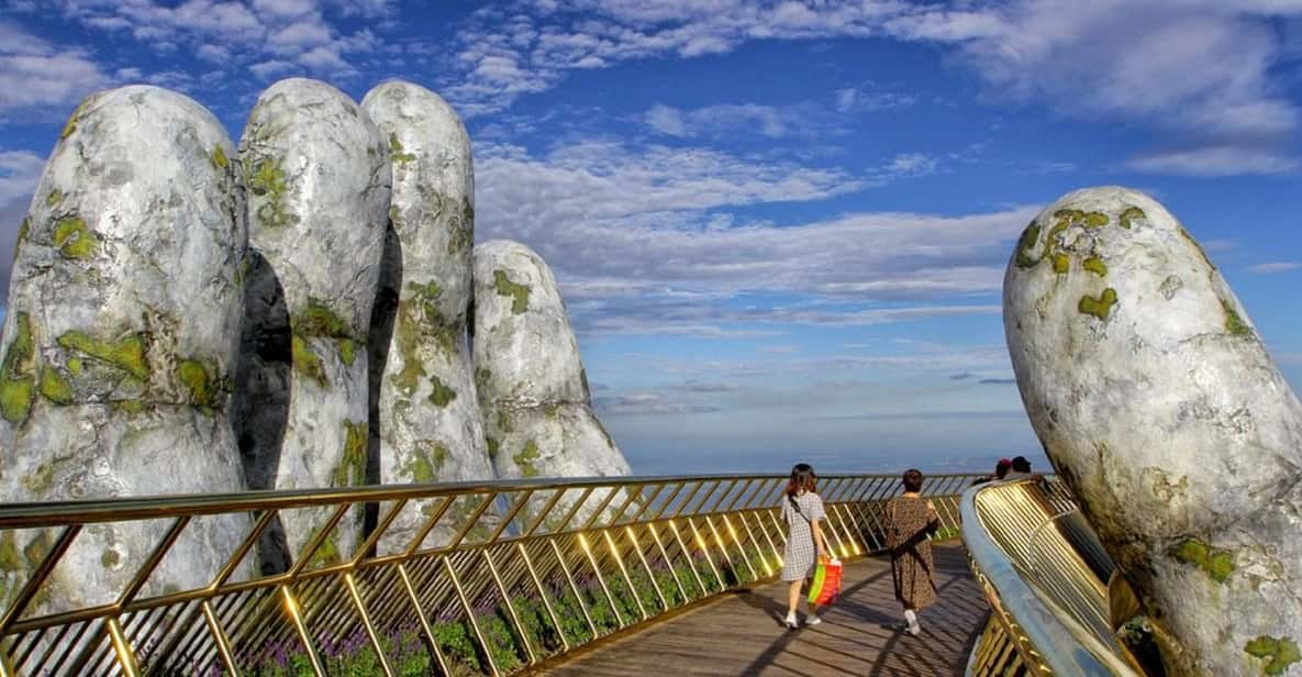 Ba Na Hill With Golden Hand Bridge - Attractions at Ba Na Hills