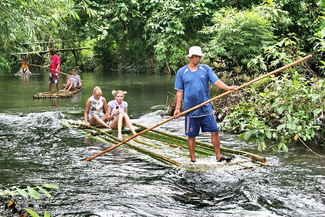 Bamboo Rafting and Sea Turtle Conservation Center Half Day Tour From Khao Lak - Bamboo Rafting Experience