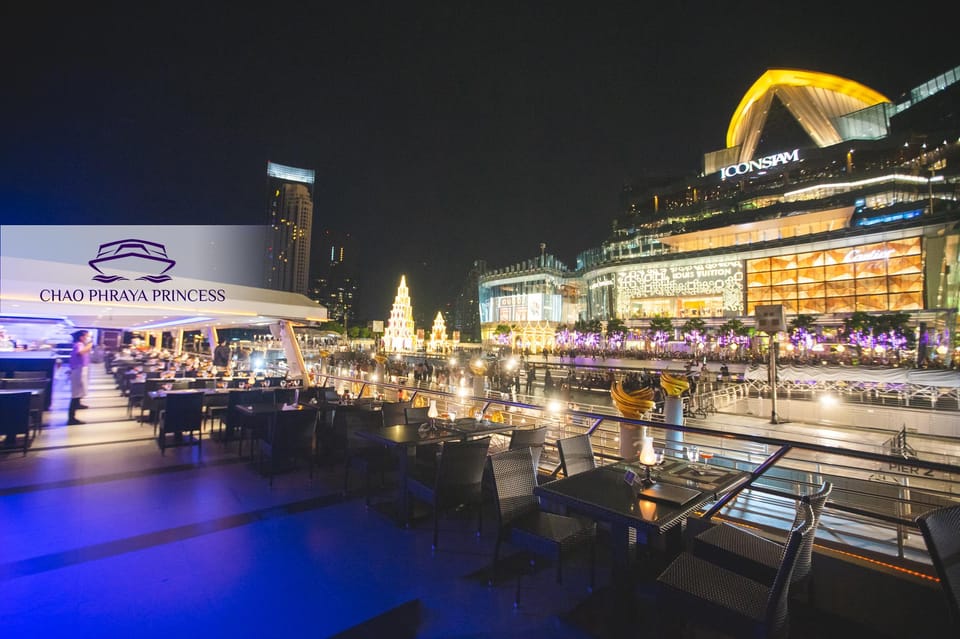 Bangkok: Chao Phraya Princess Dinner Cruise - Cruise Itinerary and Sightseeing