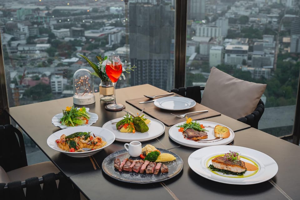 Bangkok: Cielo Sky Bar & Restaurant Rooftop - Gourmet Dishes Crafted From Finest Ingredients