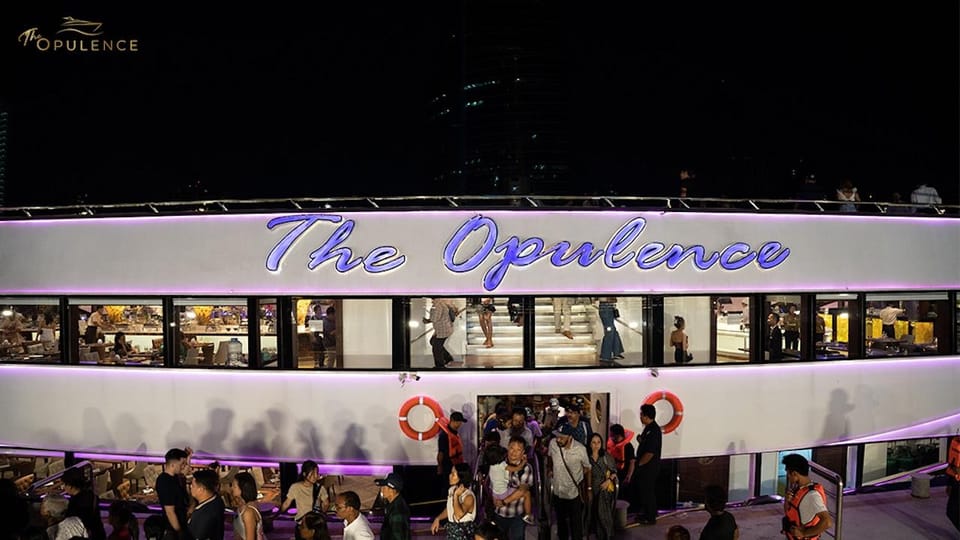 Bangkok: Opulence Luxury Dinner Cruise With Hotel Transfer - Important Information