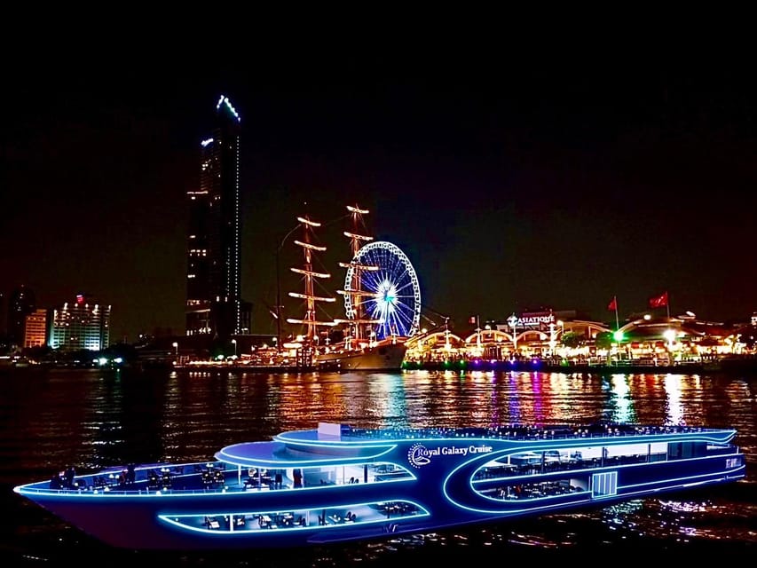 Bangkok: Royal Galaxy Luxury Cruise With Dinner Buffet - Dining and Cuisine Offerings