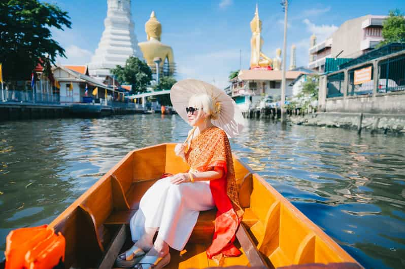 Bangkok:Thai Costume With Long Tail Boat Photoshoot - Inclusions