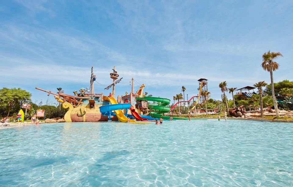 Barcelona: Caribe Aquatic Park Full-Day Ticket With Transfer - Inclusions and Exclusions