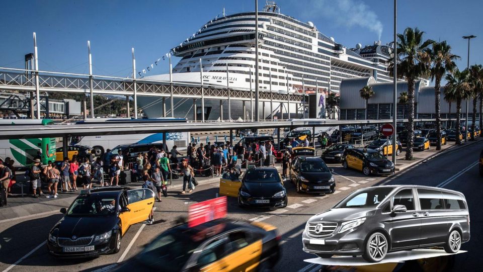 Barcelona: Private Transfer Service From/To Cruiseship - Multilingual Drivers and Assistance