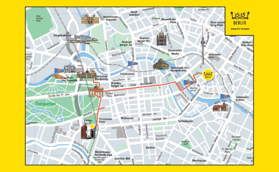 Berlin at 15:15 | Guided City Walking Tour With Small Group - Meeting Point