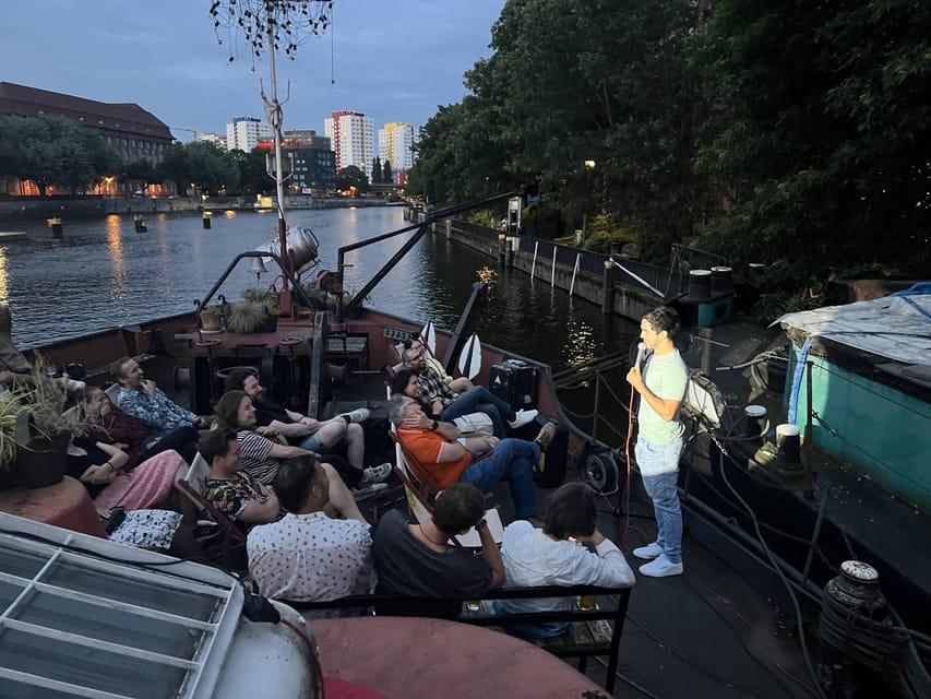 Berlin: Below Deck Comedy - English Comedy on a Boat - Participant Information