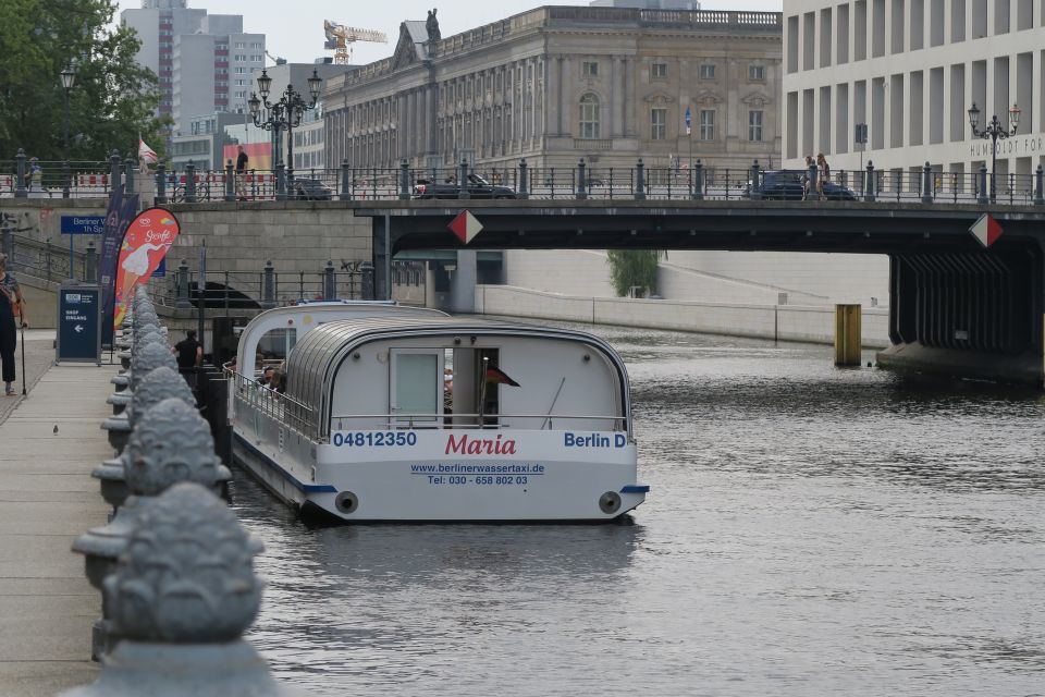 Berlin: Boat Sightseeing Cruise With Audioguide - Meeting Point Details