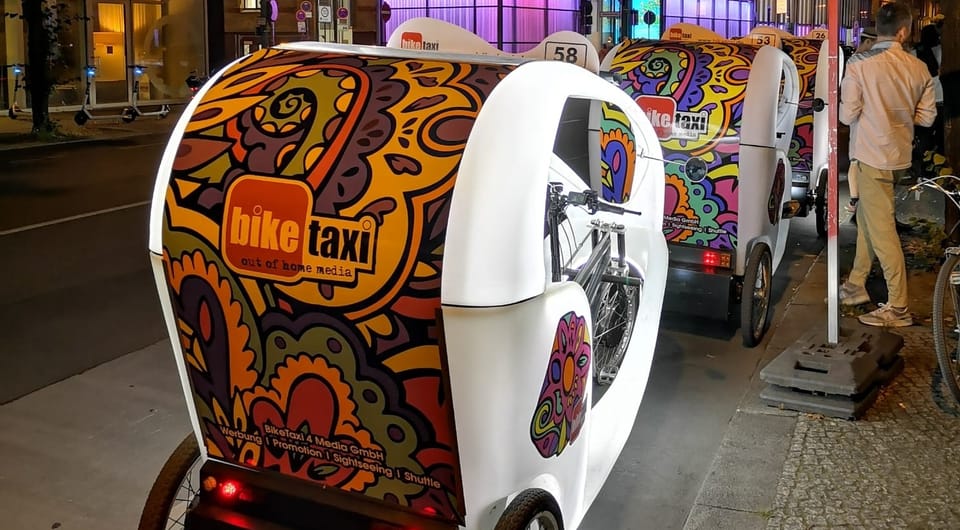 Berlin: Illuminated Berlin by Lit-up Bike Taxi - Tour Customization and Options