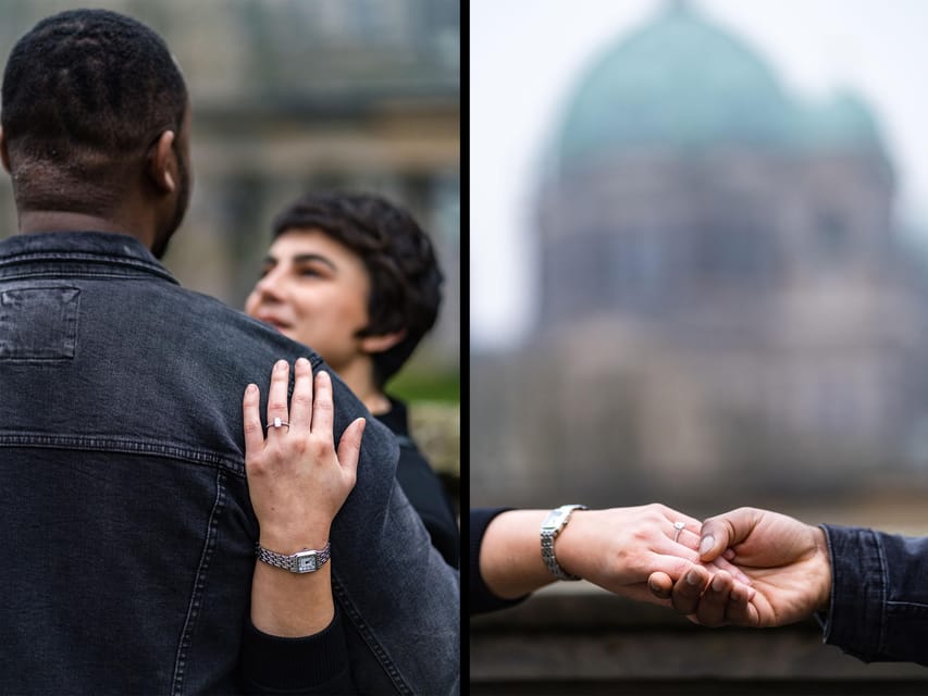 Berlin Love Story: Surprise Proposal Photography Session - Booking and Meeting