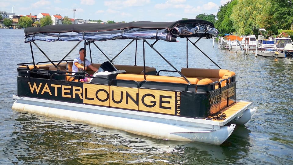 Berlin: Rent a License-Free Boat for up to 10 PAX - No License Required