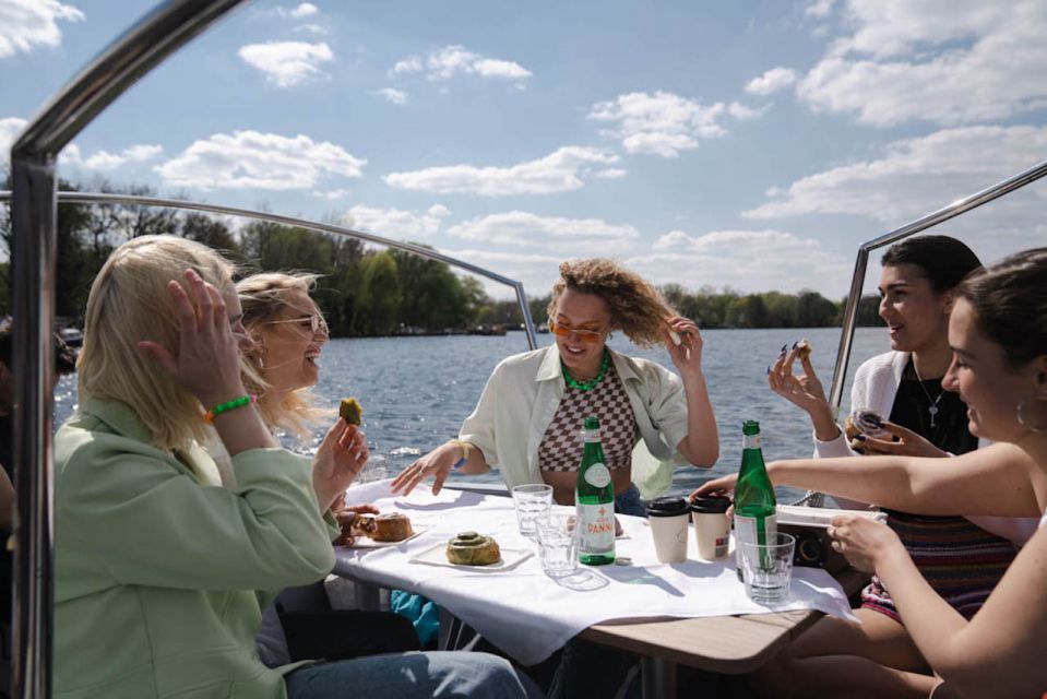 Berlin: Self-Drive Boat Tour - Included Amenities