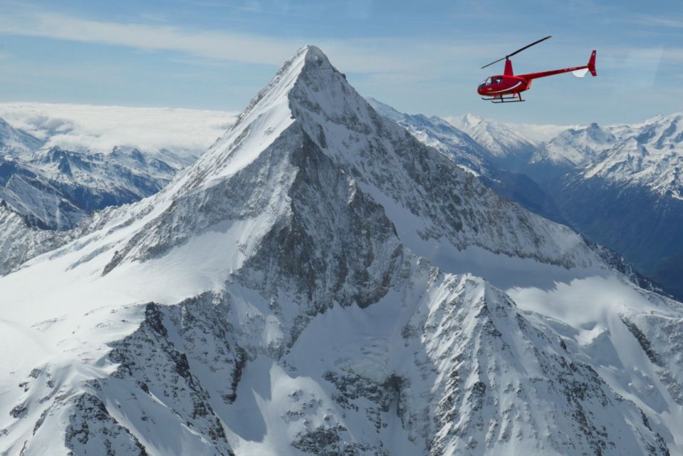 Bern: Private 42-Min Swiss Alps Helicopter Flight 2-3 People - Included Amenities