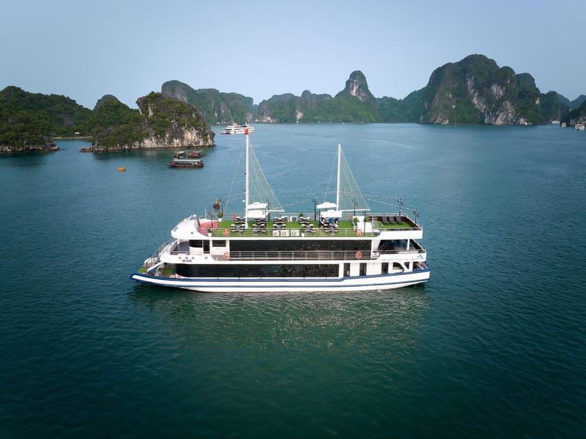 BEST SELLER Halong 5 Star Day Cruise: Buffet Lunch & Jacuzzi - Inclusions and Meeting Point