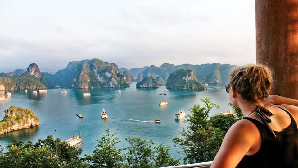 Best Seller Halong Bay Deluxe Day Tour: Lunch, Cave & Island - Activities Included