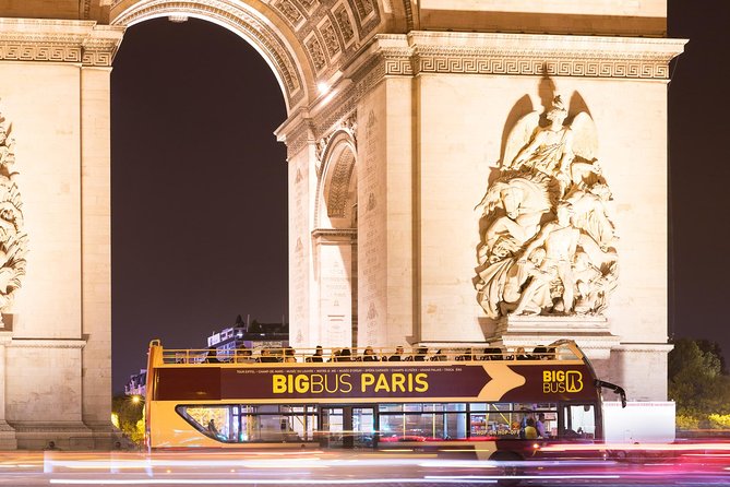 Big Bus Paris Open Top Night Tour - Cancellation and Booking Information