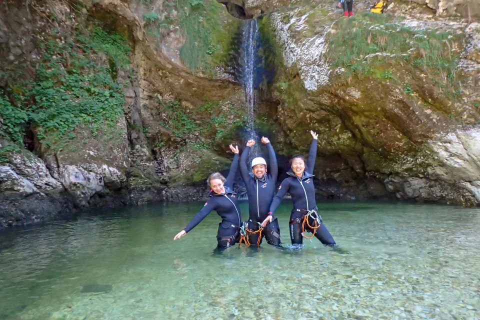 Bled: Guided Canyoning Tour With Transport - Inclusions and Requirements