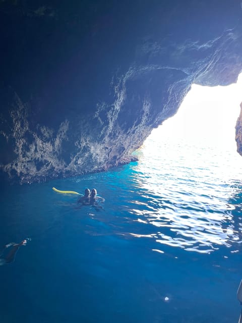 Boat Tour in the Terrasini Caves Terrasini - Cinisi - Meeting Point and What to Bring