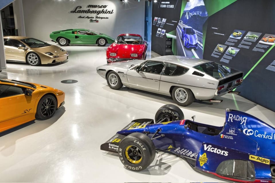 Bologna/Modena: Lamborghini and Ferrari Museums Entry Ticket - Ferruccio Lamborghini Museum Highlights