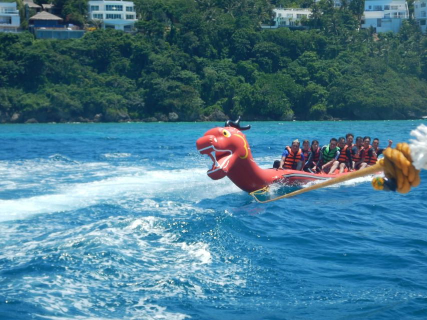 Boracay: Inflatable Banana or Dragon Boat Ride - Meeting Points