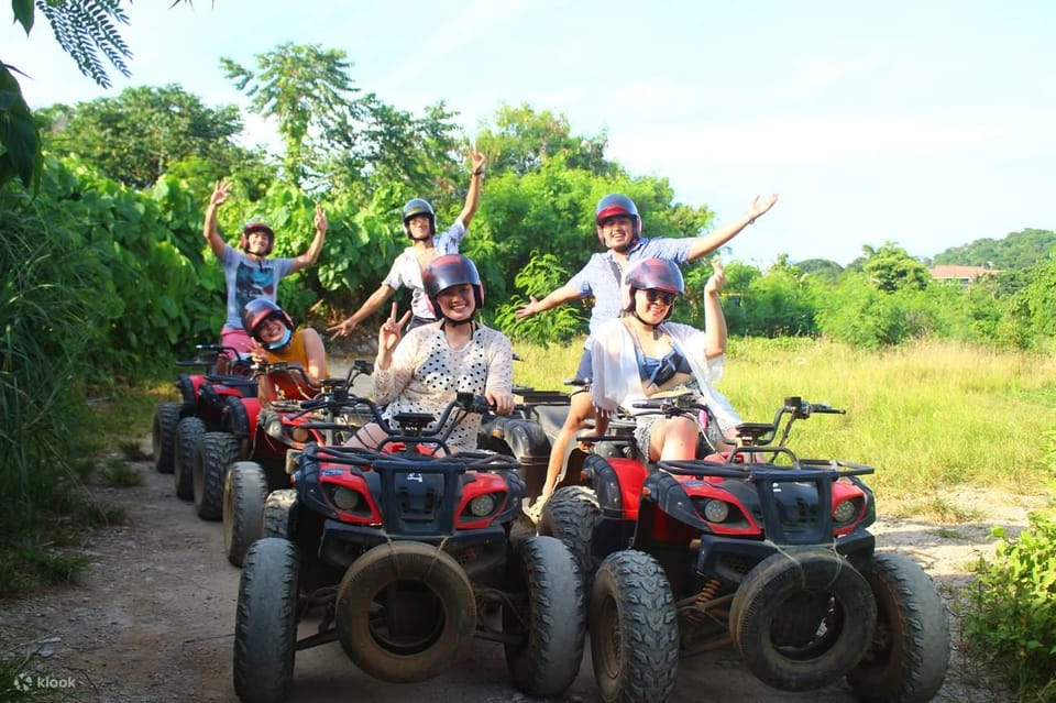 Boracay Island Hopping With Buffet Lunch+ Atv+ Helmet Diving - Inclusions