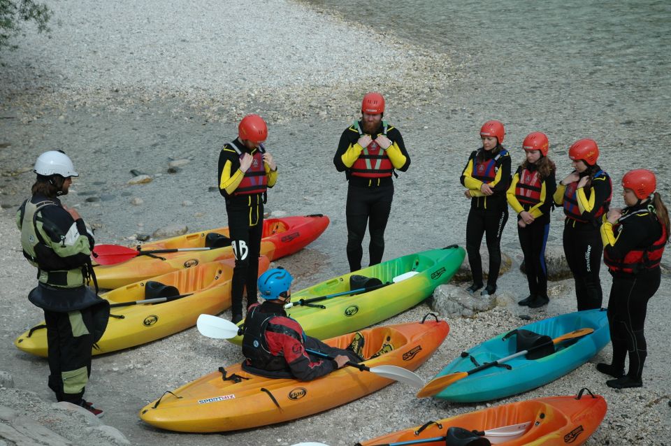 Bovec: Whitewater Kayaking on the Soča River - Health and Safety Guidelines