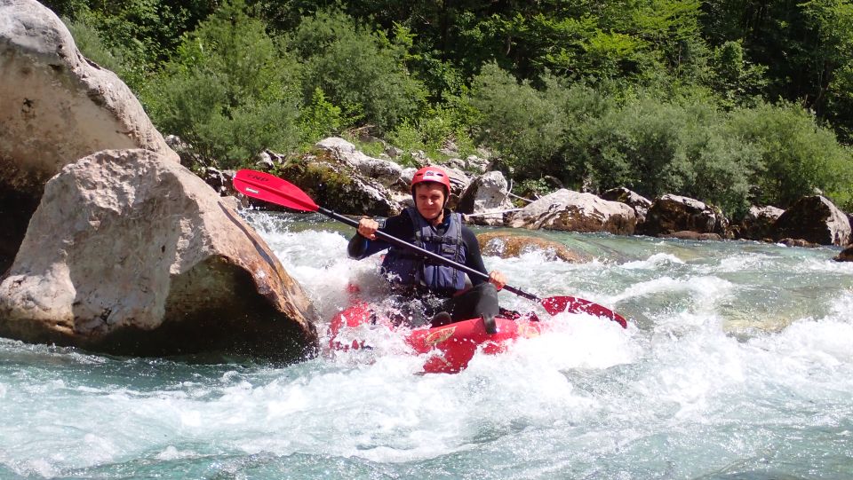 Bovec: Whitwater Kayaking on the SočA River / Small Groups - Included Equipment and Services