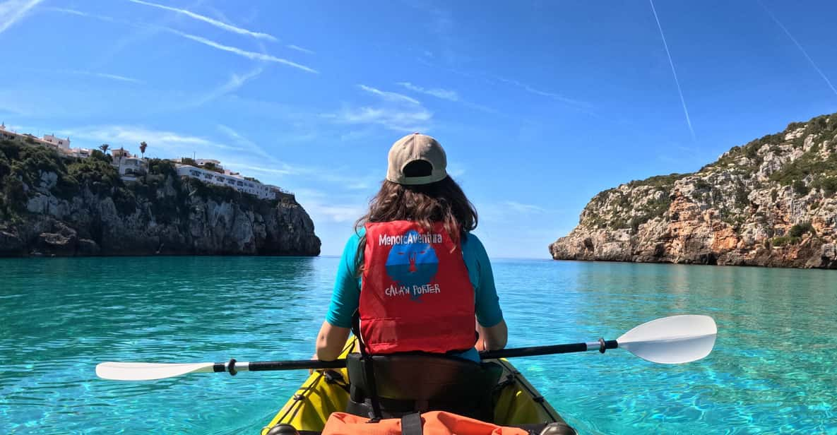 Cala En Porter: Menorca Caves Kayaking Tour & Gopro Photos - Kayaking Convenience