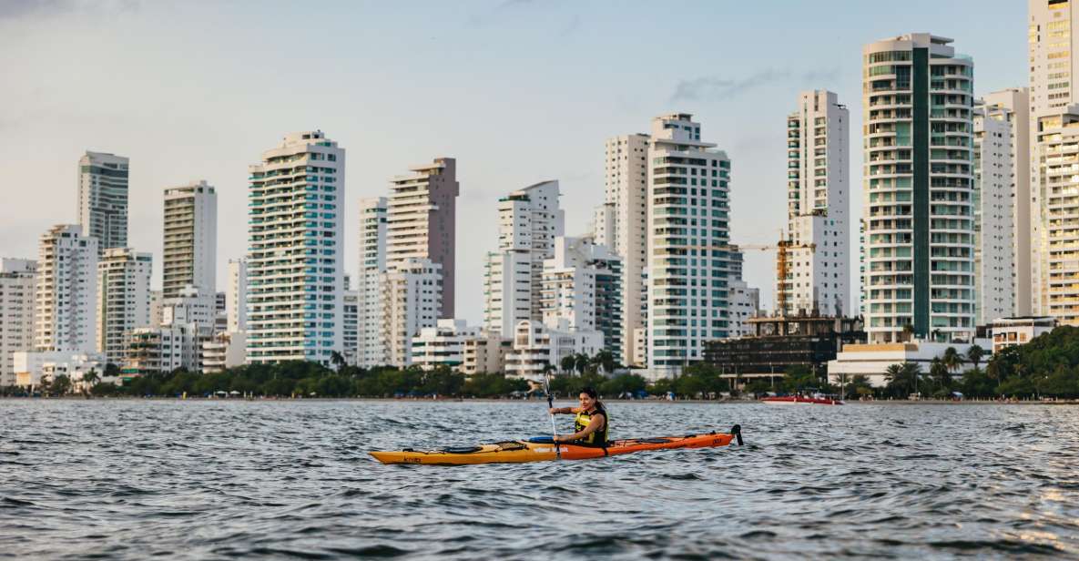 Cartagena: Sunset Sea Kayaking Tour - Inclusions and Meeting Point