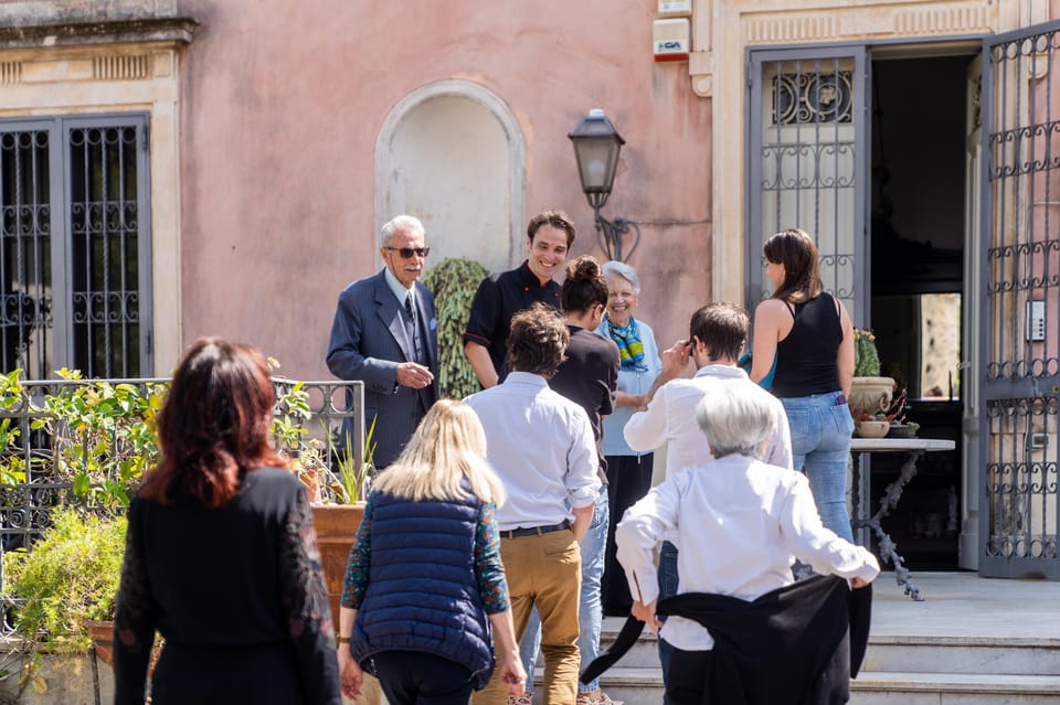 Catania: Cooking Class Set in a Sea Front Historic Villa - Dining With a View