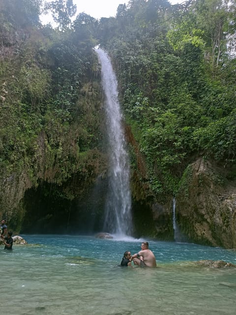 Cebu: Whaleshark Watching & Inambakan Falls - Inambakan Falls Experience