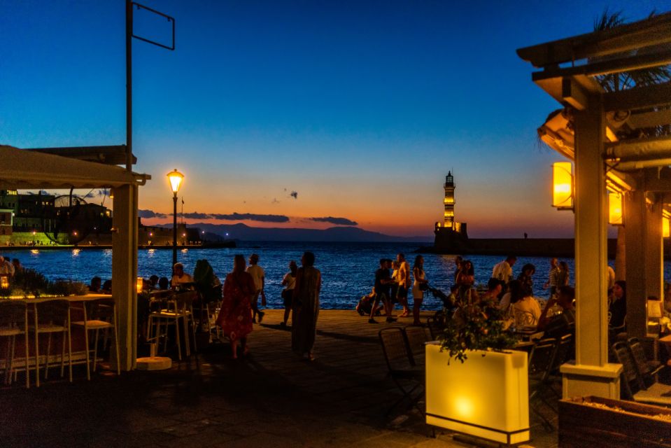 Chania: Wine, Food, and Sunset Tour With 3-Course Dinner - Dietary and Age Restrictions