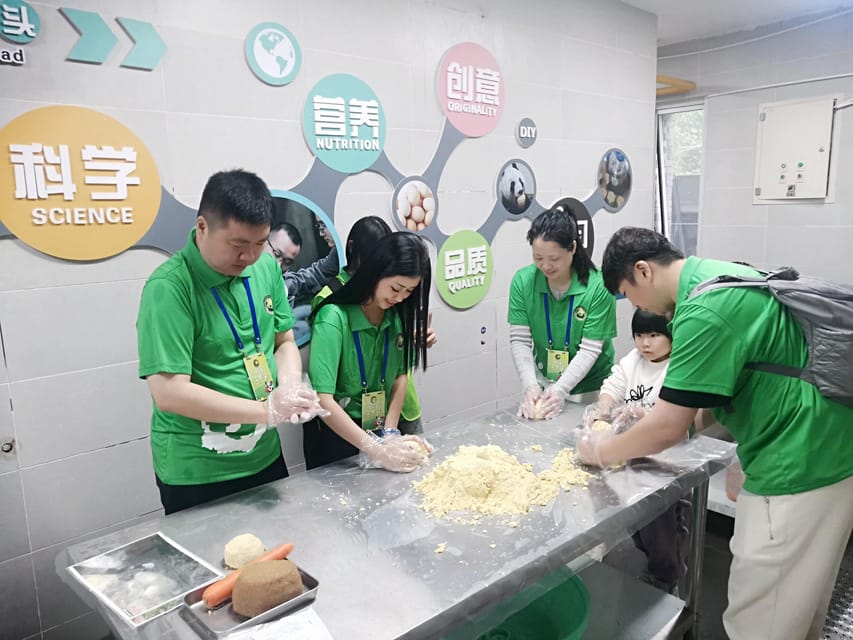 Chengdu: Dujiangyan Panda Base Volunteering Day Trip - Panda Cake Making