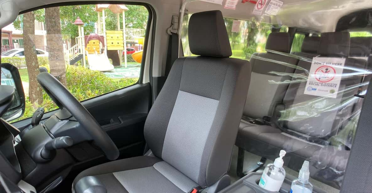 Chiang Mai Airport to Hotel (City Centre) Pick &Drop Pvt Van - Driver and Safety Standards