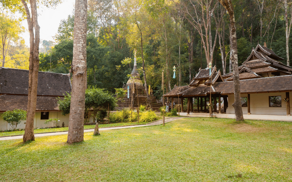 Chiang Mai: Doi Suthep Temple and Waterfall by Songtaew Trio - Self-Guided Exploration