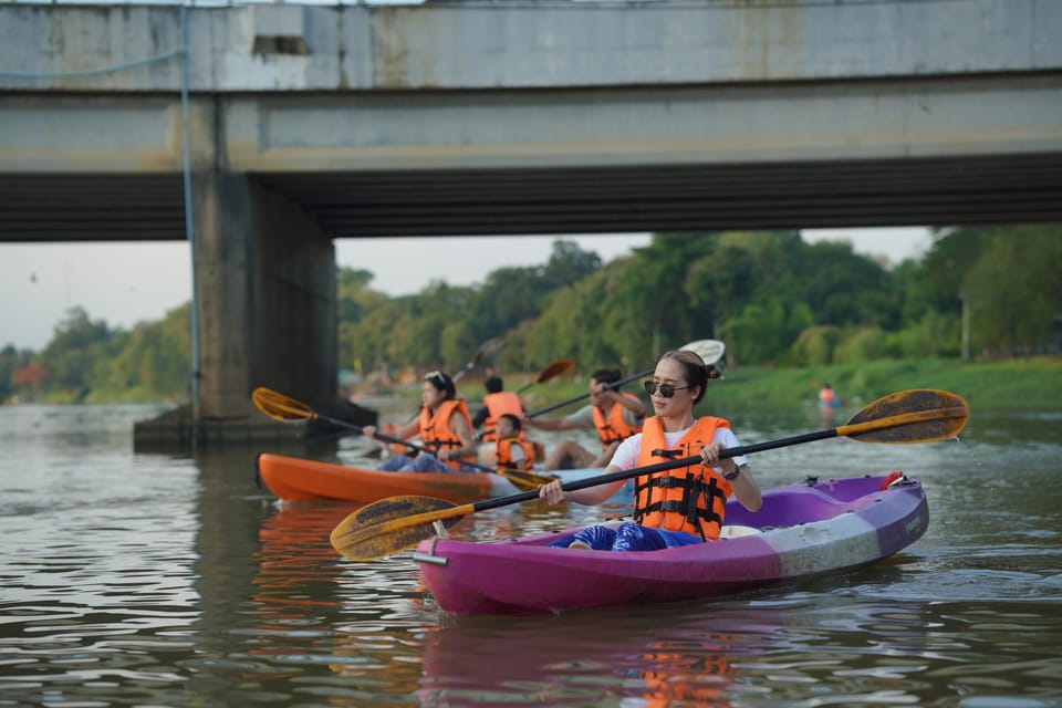 Chiang Mai:Explore Kayaking Through Mae Ping River on Sunset - Inclusions