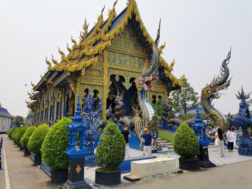 Chiang Rai: 3 Temples and Golden Triangle 1 Day Tour - White Temple Exploration