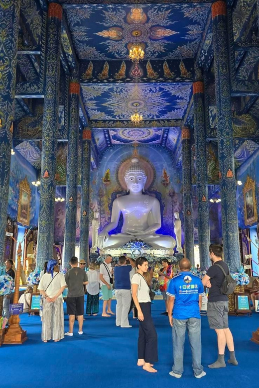 Chiangrai Full Day: Popular 8 Place+Free Opium Museum Ticket - Wat Rong Suea Ten (Blue Temple)