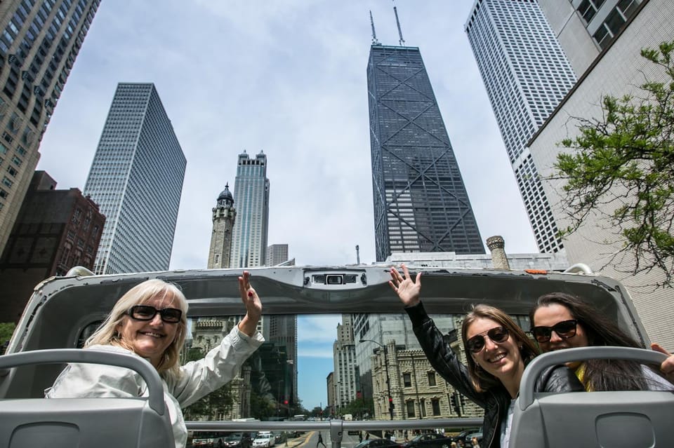 Chicago: 360 CHICAGO Deck & Big Bus Hop-on Hop-off Tour - Flexible Itinerary and Real-Time Tracking