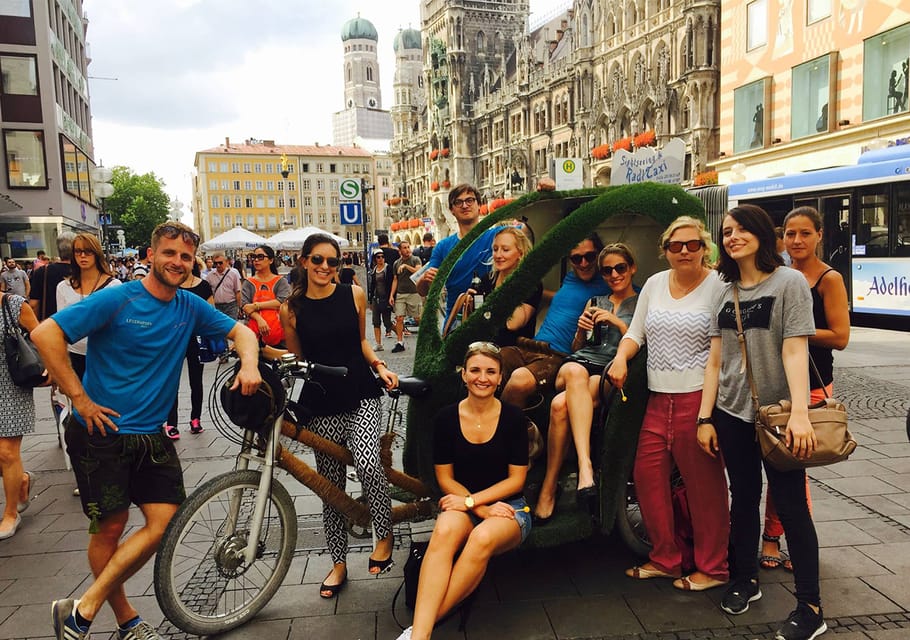 City & English Garden Private Guided Pedicab / Rikscha Tour - Experience Details