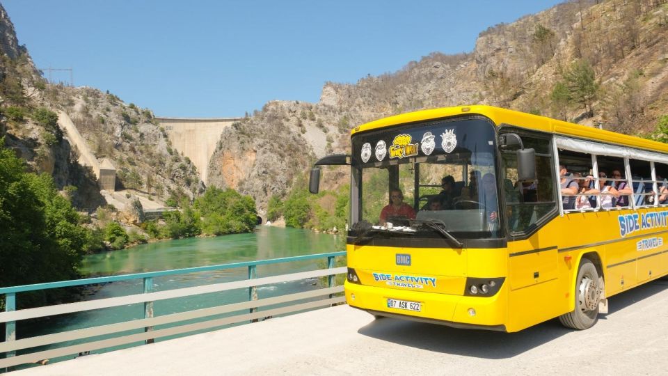 City of Side: Cabrio Bus & Boat Trip at the Green Lake - Included Features