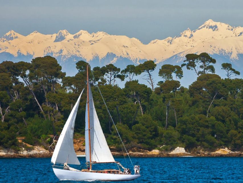 Classic Yacht Sailing in Cannes - Scenic Views