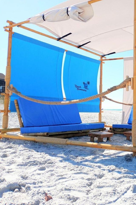 Clearwater: Beach Bummers LLC - Features of the Cabana