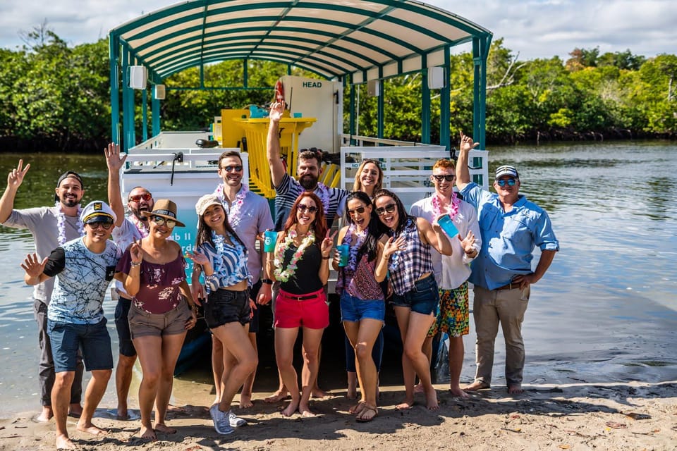 Clearwater: Island Hop and Dolphin Watch Boat Tour - Inclusions and Amenities